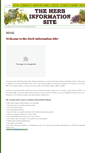 Mobile Screenshot of herbinfosite.com