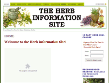 Tablet Screenshot of herbinfosite.com